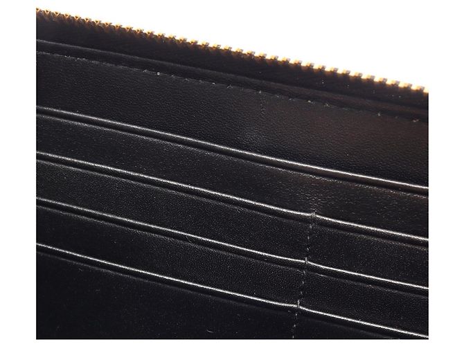 Cartera larga de piel negra de Prada Negro - vista 8
