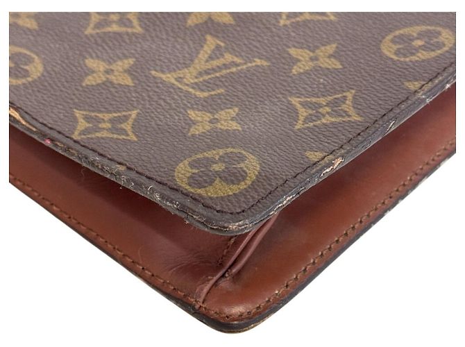 Borsetta Louis Vuitton Monogram Canvas Marrone - vista 4