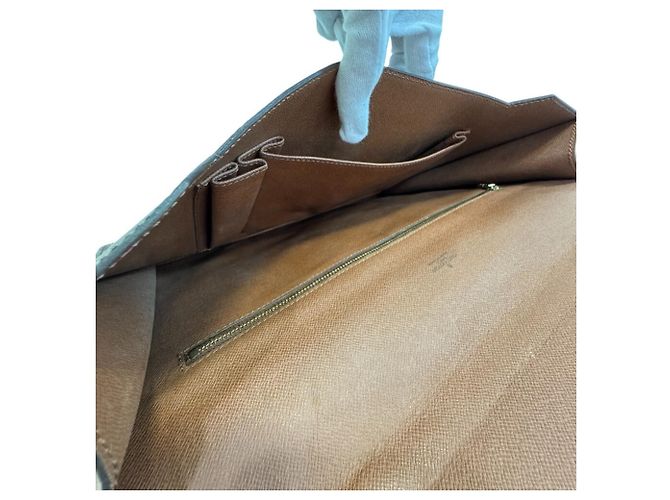 Borsetta Louis Vuitton Monogram Canvas Marrone - vista 9
