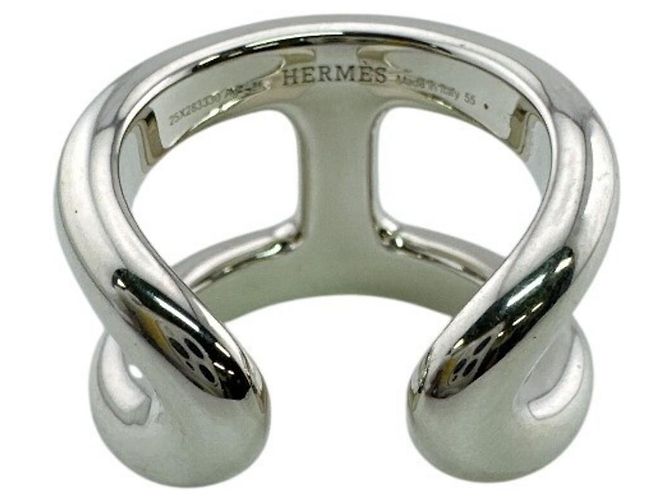 Ring Hermès Anello Hermes Osmos GM in Argento Sterling 925 - vista 4