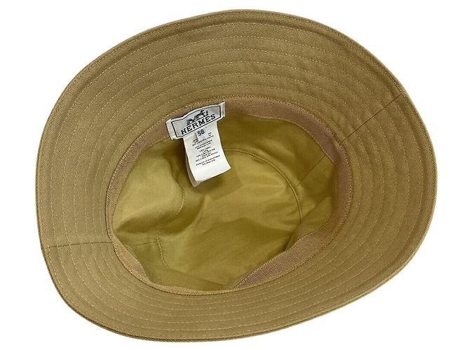 Hermès HERMES Milo H Anglerhut in Beige - Ansicht 6