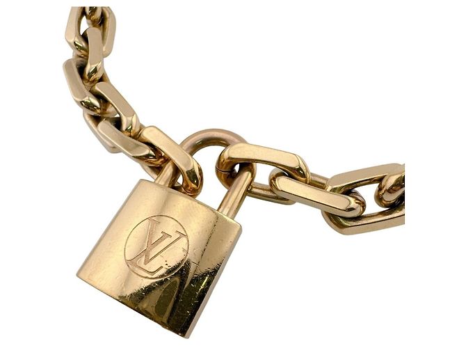 Louis Vuitton MP2993 Collier LV Edge Cadena Metal Necklace D'oro - vista 2
