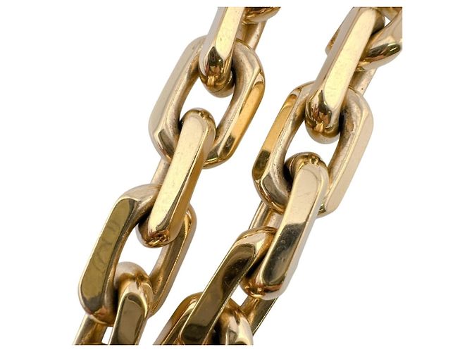 Louis Vuitton MP2993 Collier LV Edge Cadena Metal Necklace D'oro - vista 3