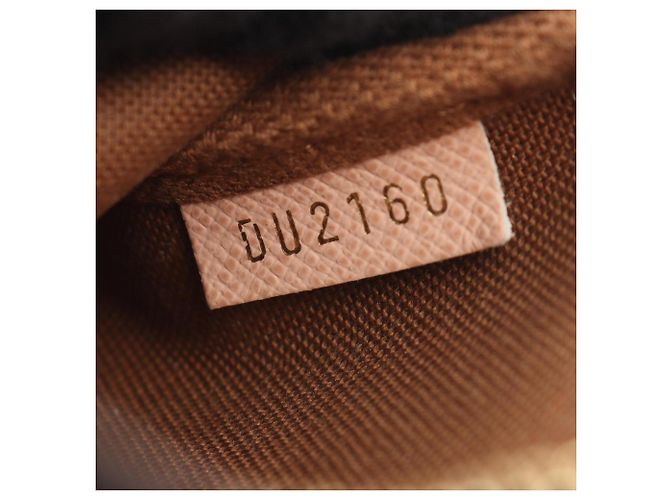 Borsa Louis Vuitton Mini Pochette Accessoires Marrone Multicolore - vista 5