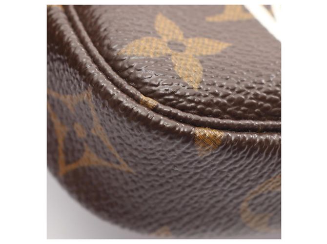 Borsa Louis Vuitton Mini Pochette Accessoires Marrone Multicolore - vista 6