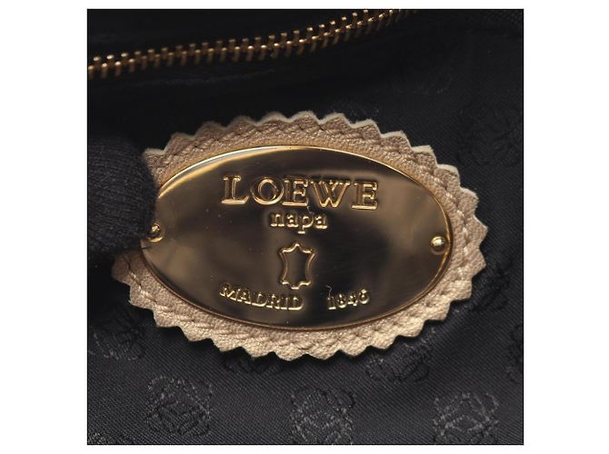 Borsa Loewe Nappa Aire Marrone - vista 4