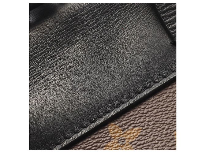 Borsa Louis Vuitton Rocky BB Monogram Noir Marrone Nero - vista 11