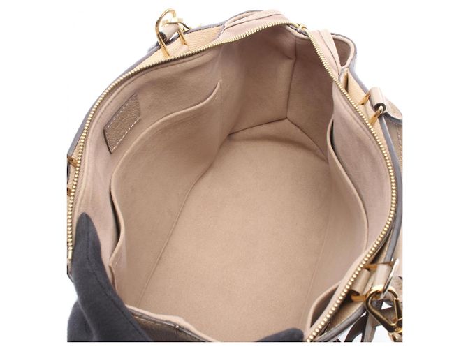 Borsa a mano 2-Way Louis Vuitton Petit Palais PM Beige Grigio - vista 3