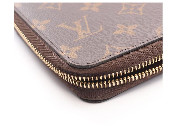 Cartera Louis Vuitton Zippy Organizer Monogram Castaño Monograma - vista 10