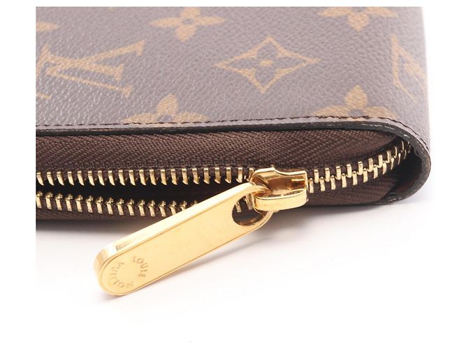 Cartera Louis Vuitton Zippy Organizer Monogram Castaño Monograma - vista 11