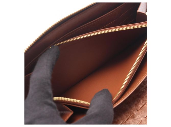 Cartera Louis Vuitton Zippy Organizer Monogram Castaño Monograma - vista 7