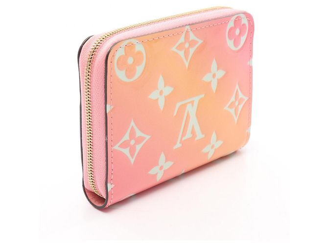 Monedero Zippy Louis Vuitton Rosa Naranja - vista 2