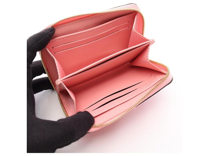 Monedero Zippy Louis Vuitton Rosa Naranja - vista 3