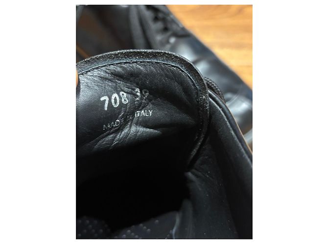 Mocassini Prada Monolith in pelle spazzolata Nero - vista 4