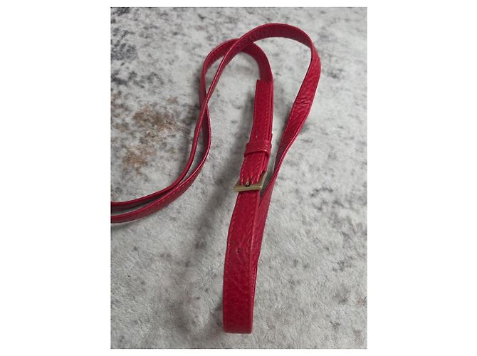 Magnifica Borsa a Tracolla Mulberry Rosso - vista 3