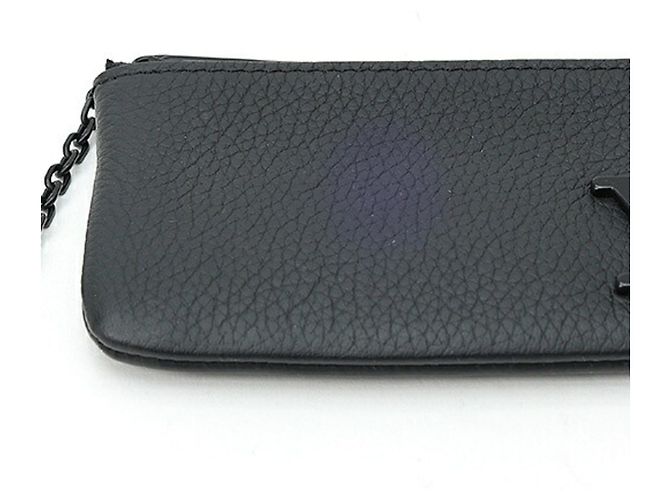 Louis Vuitton Pochette Clé Coin Case Negro - vista 3