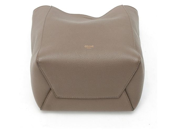 Céline Celine Sangle Bucket Small Schultertasche Grau - Ansicht 4