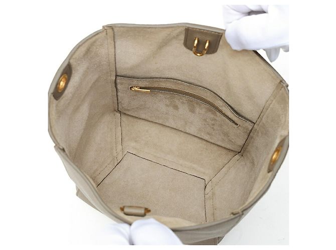 Céline Celine Sangle Bucket Small Schultertasche Grau - Ansicht 7