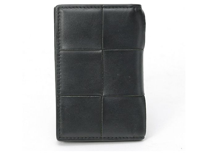 Bottega Veneta Tarjetero con solapa Cassette Negro - vista 2
