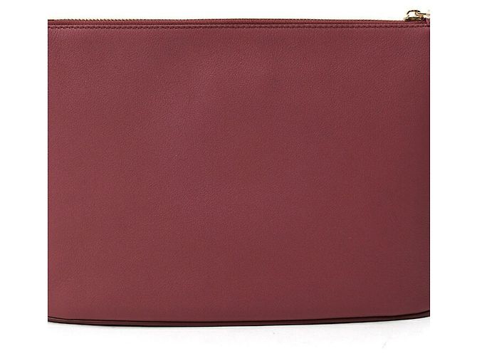 Borsa a Pochette Oblong Loewe Bordò - vista 2