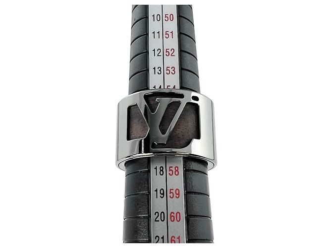 Louis Vuitton Cape Town Band Ring Braun Silber - Ansicht 6