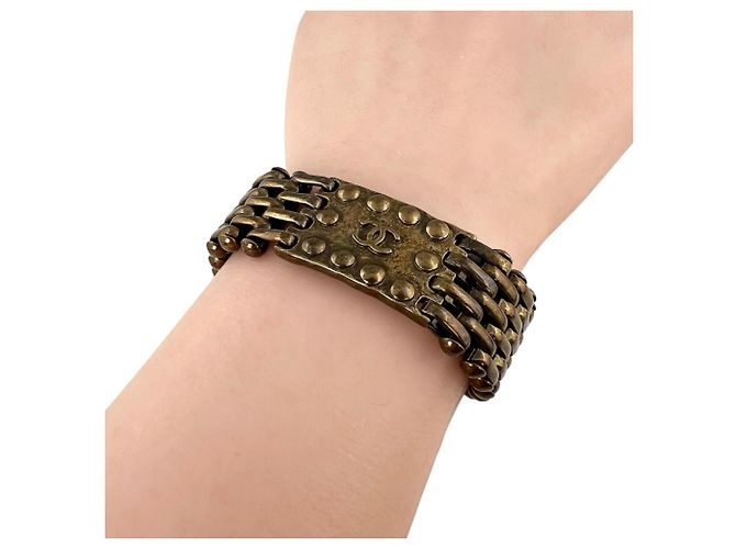 Bracciale Rigido Chanel Bronze Bronzo - vista 4