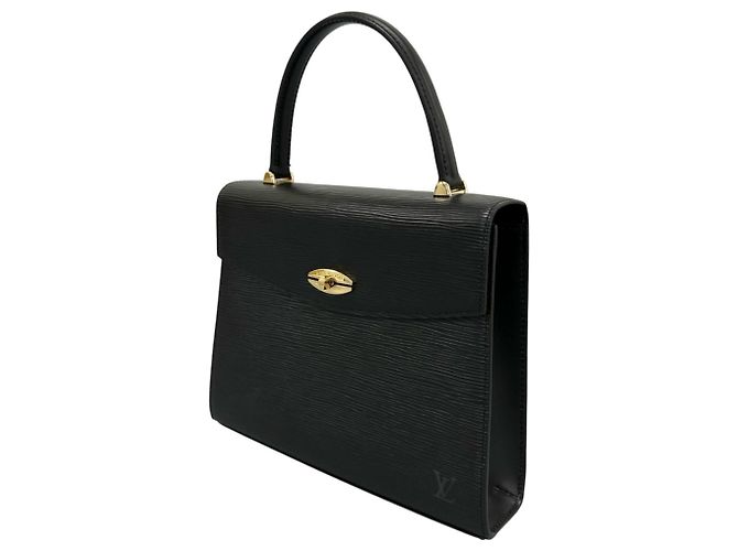Borsa Louis Vuitton Malesherbes Nero - vista 4
