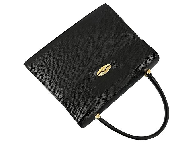 Borsa Louis Vuitton Malesherbes Nero - vista 5