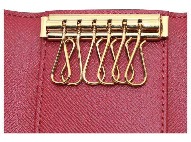 Portachiavi Louis Vuitton Monogram Fuschia Monogramma - vista 6