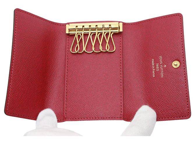 Portachiavi Louis Vuitton Monogram Fuschia Monogramma - vista 8