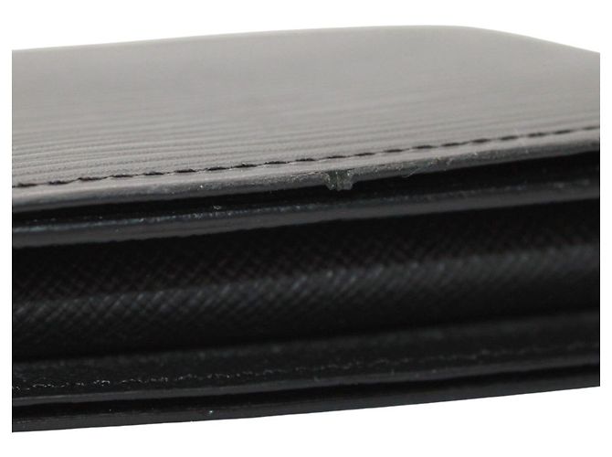 Portafoglio bi-fold da uomo Louis Vuitton Monogram Eclipse Nero Monogramma - vista 7