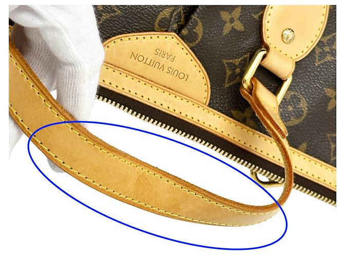Borsa Louis Vuitton Monogram Marrone - vista 10