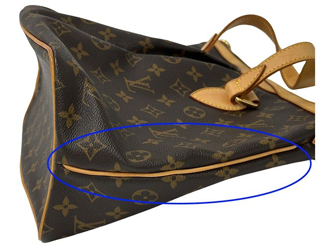 Borsa Louis Vuitton Monogram Marrone - vista 12