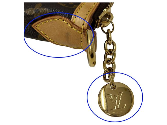 Borsa Louis Vuitton Monogram Marrone - vista 13