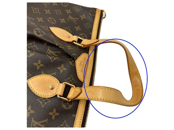 Borsa Louis Vuitton Monogram Marrone - vista 8