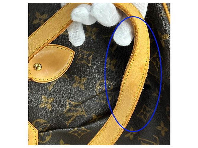 Borsa Louis Vuitton Monogram Marrone - vista 9