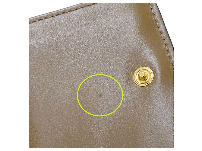 Zucca Fendi Damen Trifold Geldbörse Braun - Ansicht 12