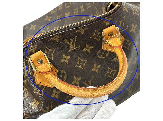Louis Vuitton Monogram Brown Boston Bag Braun - Ansicht 13