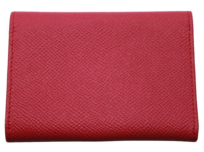 Bulgari Tarjetero de piel rosa Bvlgari - vista 2