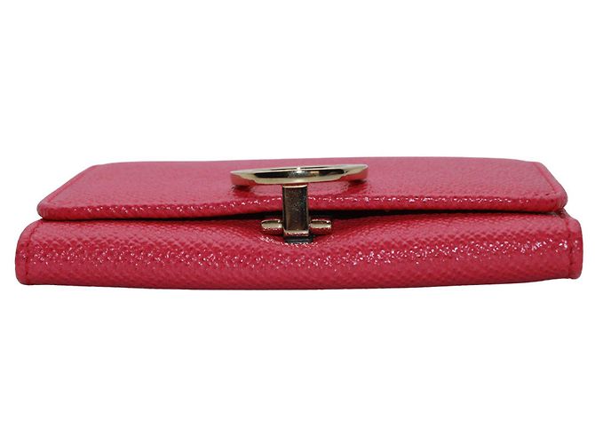 Bulgari Tarjetero de piel rosa Bvlgari - vista 3