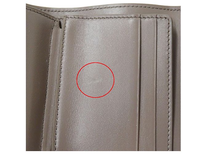 Céline Cartera tri-fold para mujer Celine en Greige Gris - vista 14