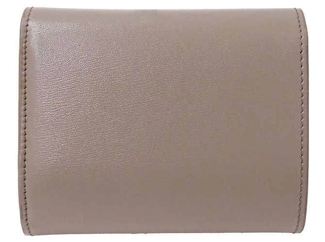 Céline Cartera tri-fold para mujer Celine en Greige Gris - vista 2