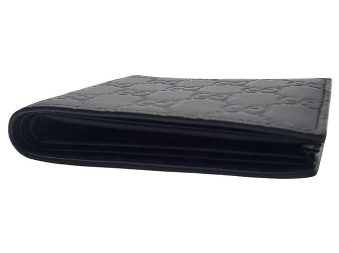 Gucci Bi-Fold Ledergeldbörse in Schwarz - Ansicht 5