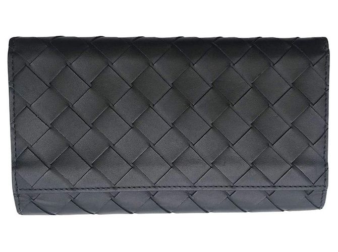Portafoglio Bottega Veneta da uomo Nero Verde - Ansicht 2