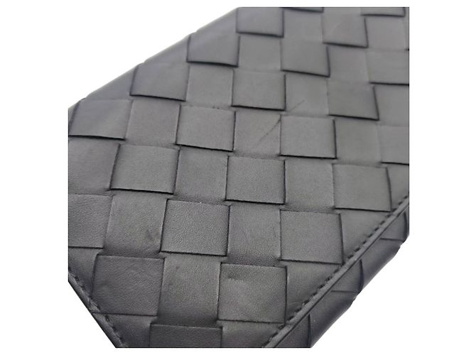 Portafoglio Bottega Veneta da uomo Nero Verde - Ansicht 4