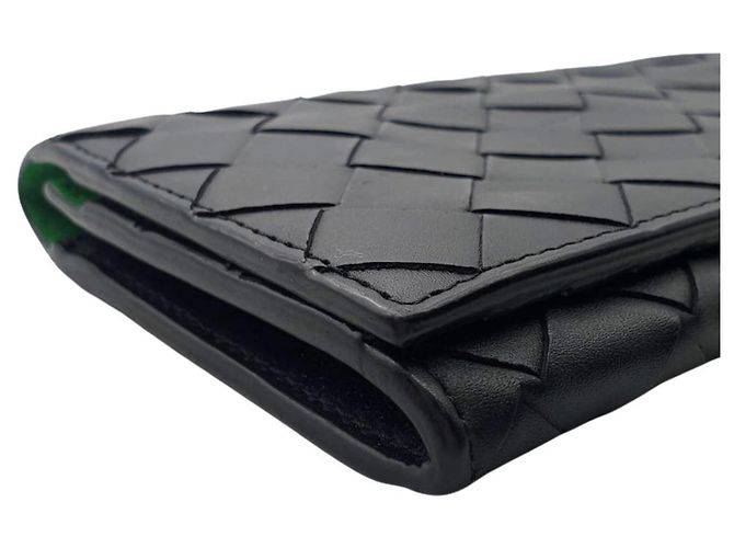 Portafoglio Bottega Veneta da uomo Nero Verde - Ansicht 5