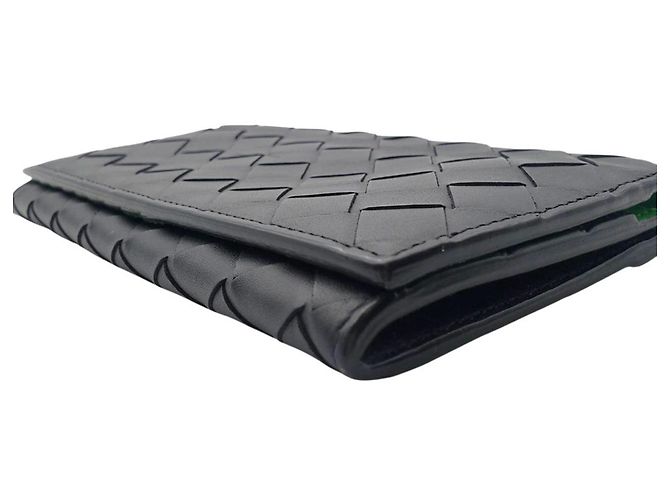 Portafoglio Bottega Veneta da uomo Nero Verde - Ansicht 6