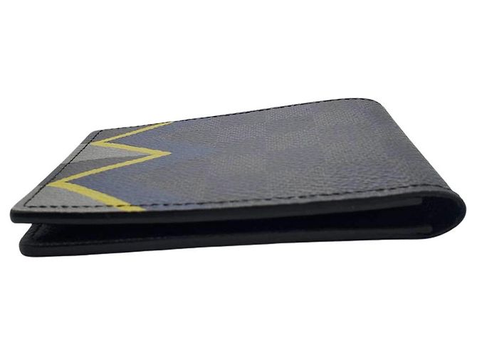 Slender Portafoglio bi-fold da uomo Louis Vuitton Nero - vista 3