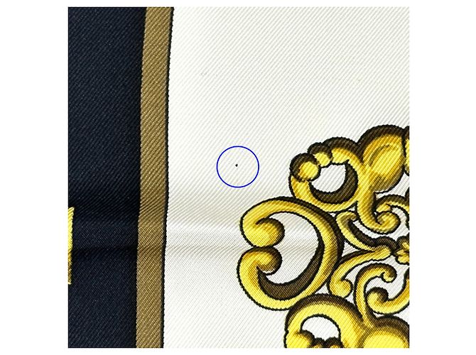 Hermès Hermes Carre 90 Les Cles Seidentuch Schwarz Mehrfarben - Ansicht 10