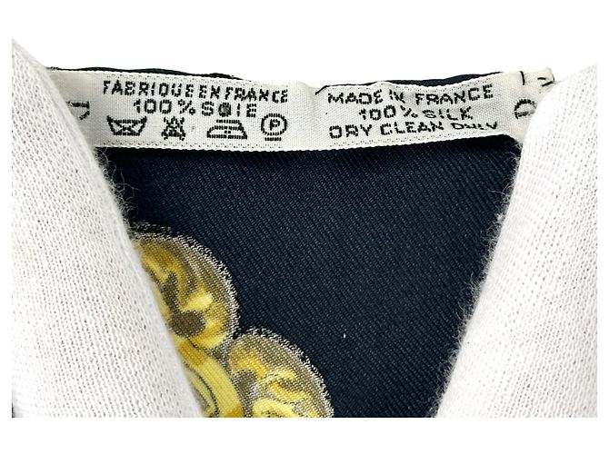 Hermès Hermes Carre 90 Les Cles Seidentuch Schwarz Mehrfarben - Ansicht 5